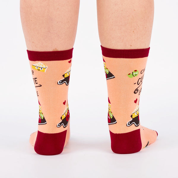 Sock It To Me Char-cute-erie Crew Socks