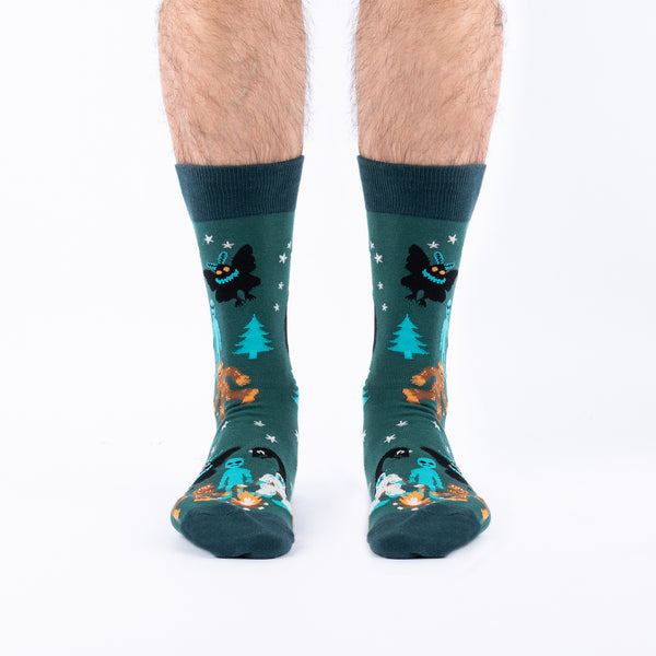 Sock It To Me Cryptid Society Crew Socks