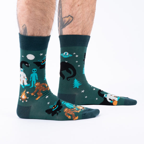 sock it to me Cryptid Society Crew Socks