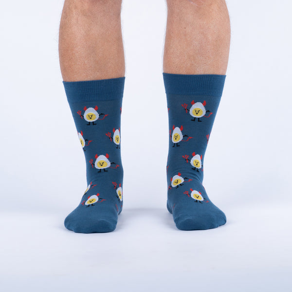 Sock It To Me Deviled Eggs Crew Socks