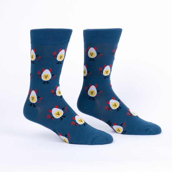 Sock It To Me Deviled Eggs Crew Socks