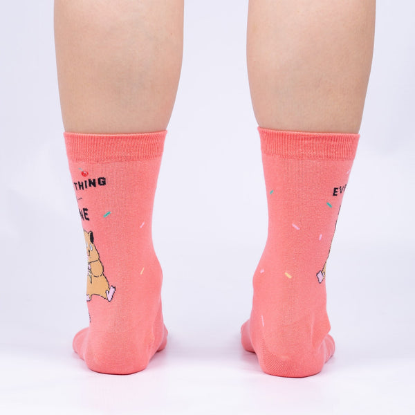 Sock It To Me Everything Is Fine Crew Socks