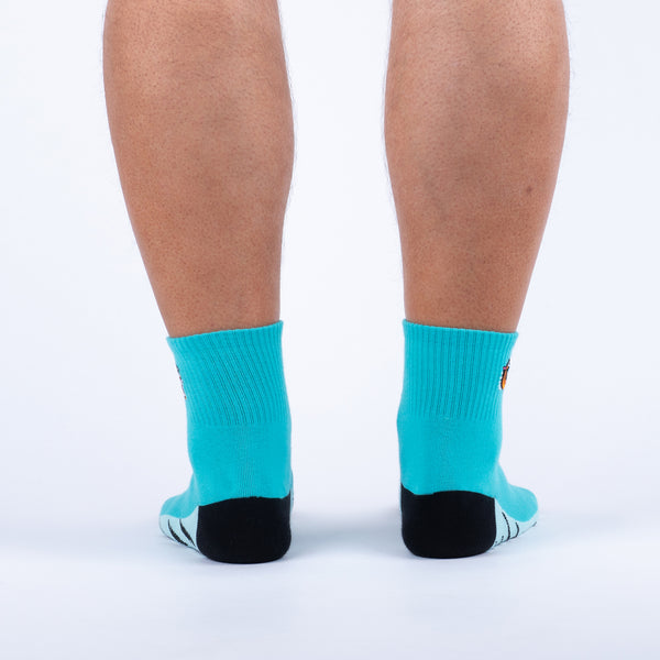 Sock It To Me Eye Of The Tiger Quarter Socks
