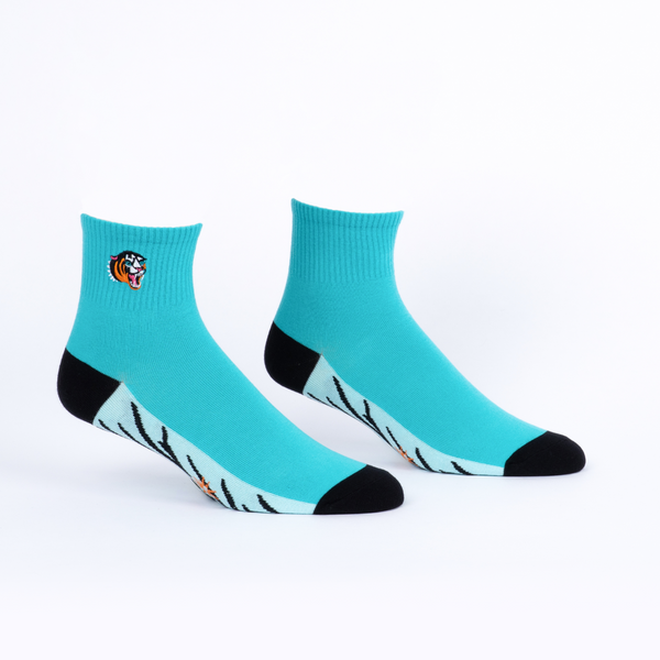 Sock It To Me Eye Of The Tiger Quarter Socks