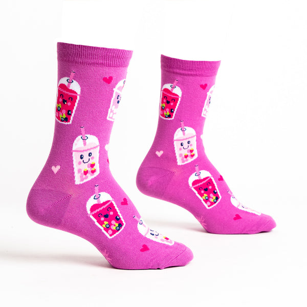 Sock It To Me Feeling Bubbly Crew Socks