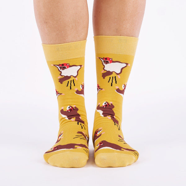 Sock It To Me Flying Squirrels Crew Socks