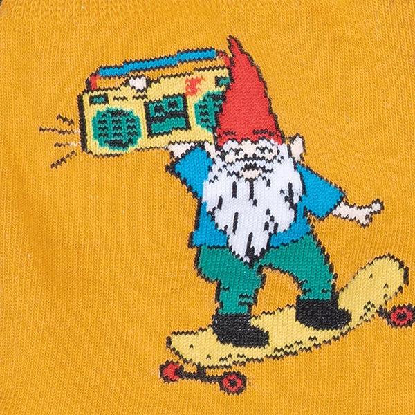 Sock It To Me Gnarly Gnome Crew Socks