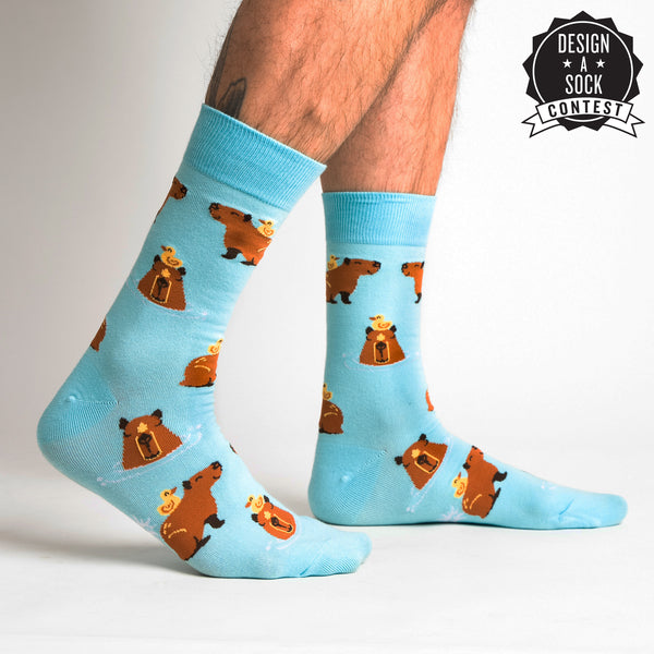 sock it to me HappyBara Crew Socks