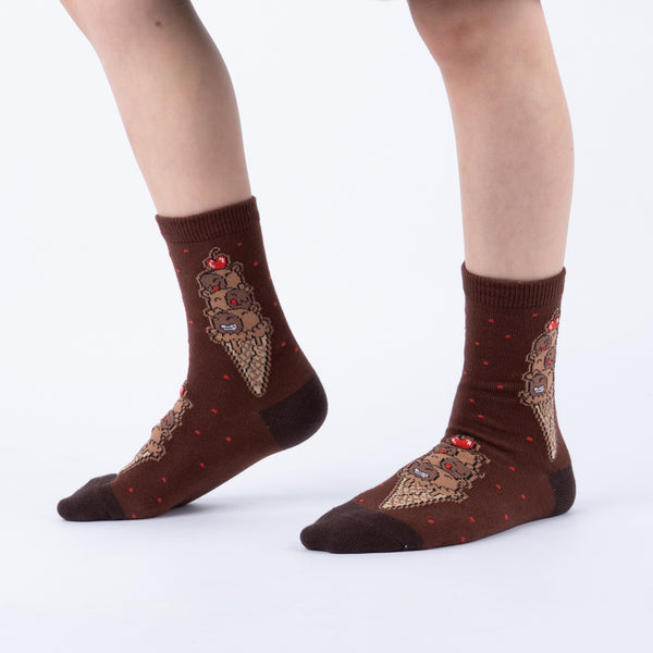 Sock It To Me HappyBara Junior Crew Socks 3-Pack