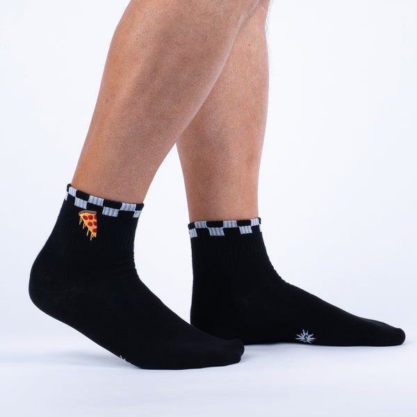 sock it to me Have a Slice Day Quarter Socks