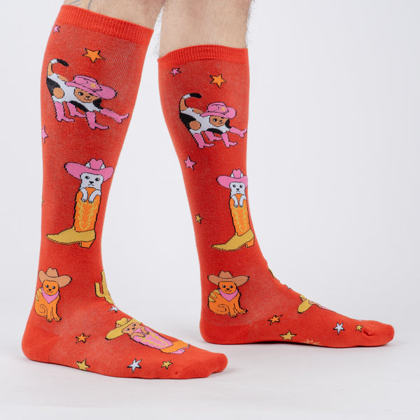 sock it to me Herding Cats Knee High Socks