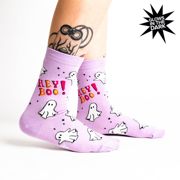 sock it to me Hey Boo Crew Socks