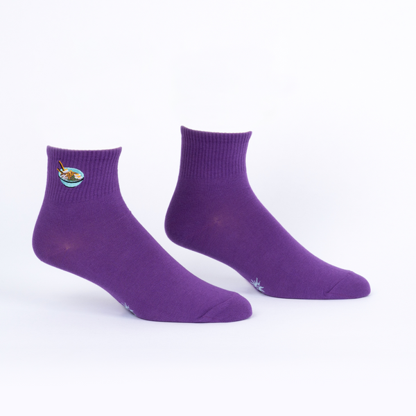 Sock It To Me Hopeless Ramen-tic Quarter Socks