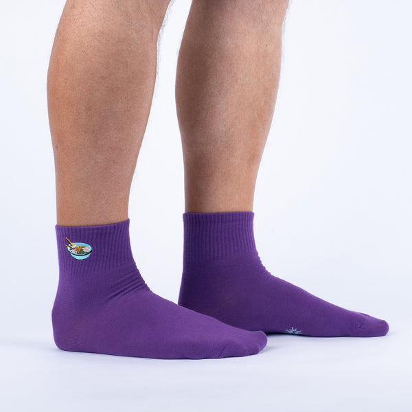 sock it to me Hopeless Ramen-tic Quarter Socks