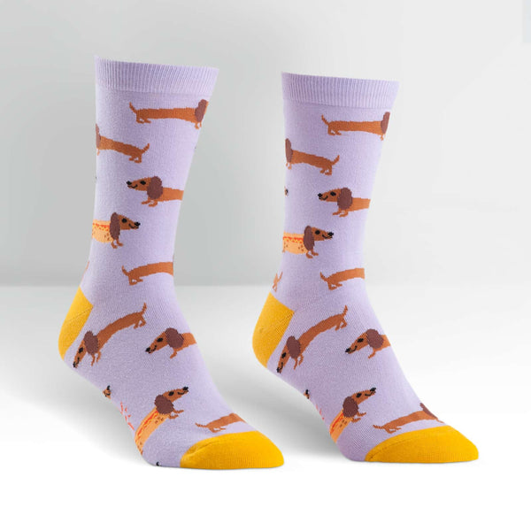 Sock It To Me Hot Dogs Crew Socks