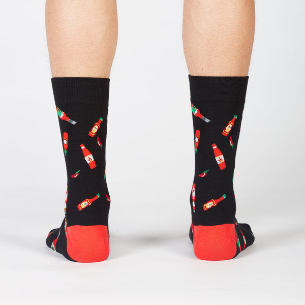 Sock It To Me Hot Sauce Men's Crew Socks