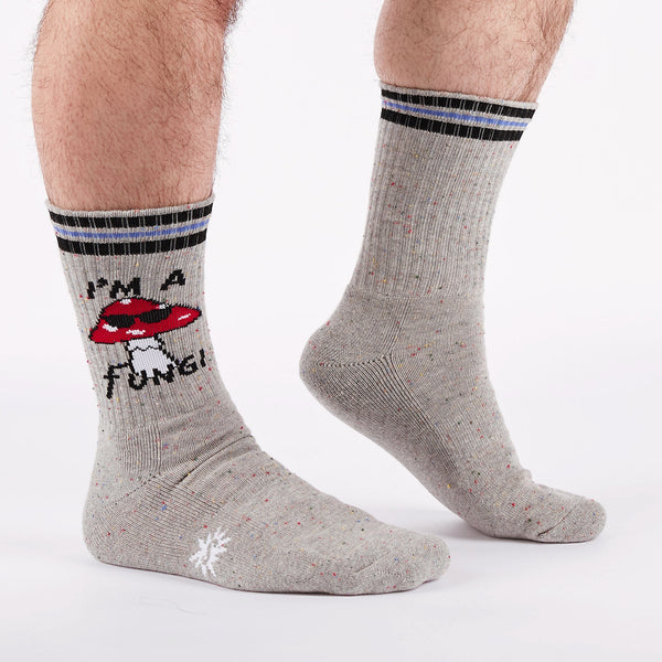 sock it to me I'm a Fungi Ribbed Crew Socks