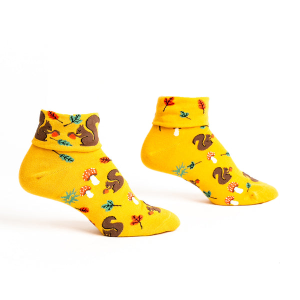 Sock It To Me I'm Fallin' For You Turn Cuff Socks