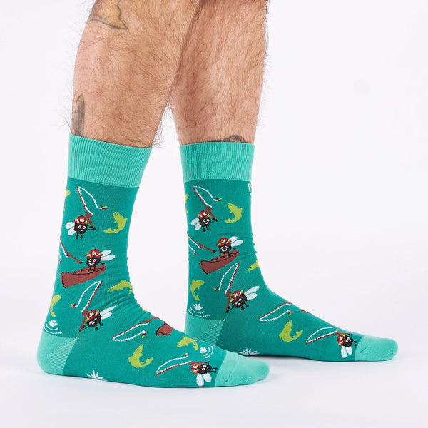 sock it to me I'm Fly Fishing Crew Socks