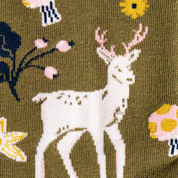 Sock It To Me I See You Over Deer Crew Socks
