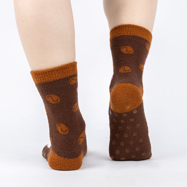 Sock It To Me It’s A Brew-tiful Day Slipper Socks