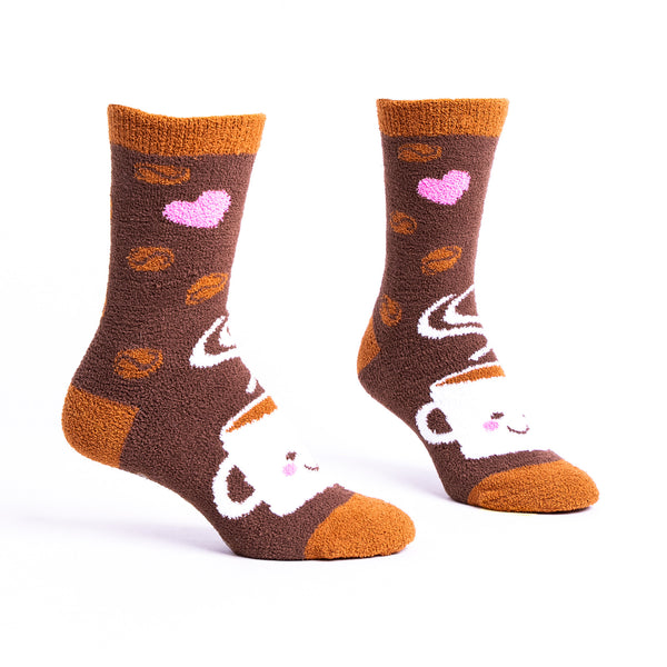 Sock It To Me It’s A Brew-tiful Day Slipper Socks