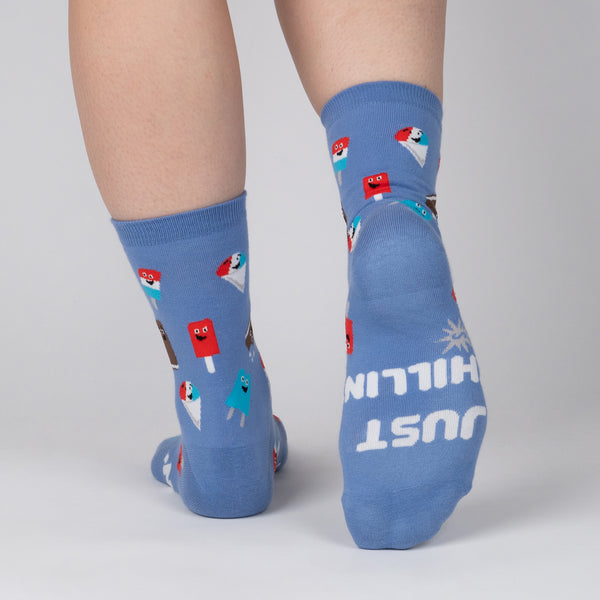 Sock It To Me Just Chillin' Crew Socks