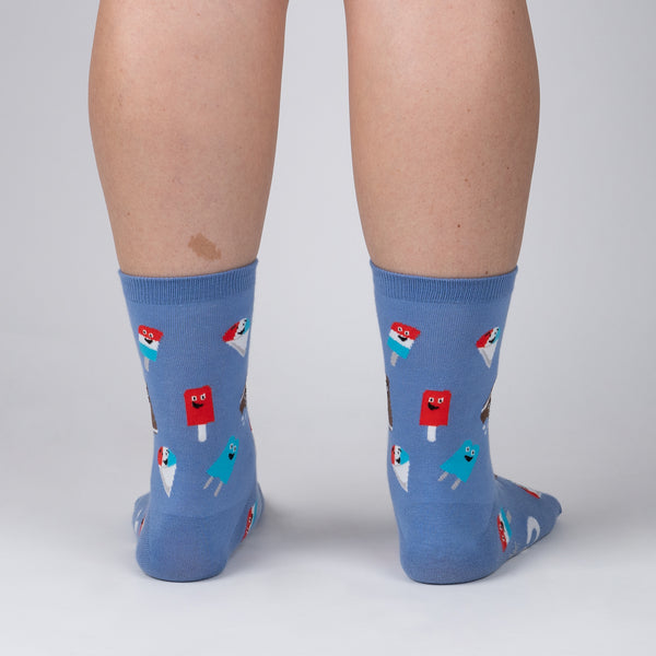 Sock It To Me Just Chillin' Crew Socks