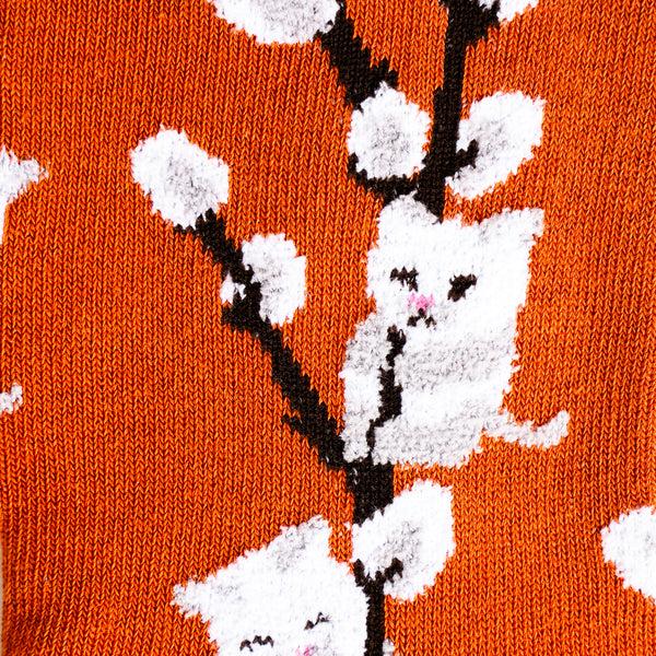 Sock It To Me Kitten Willows Crew Socks
