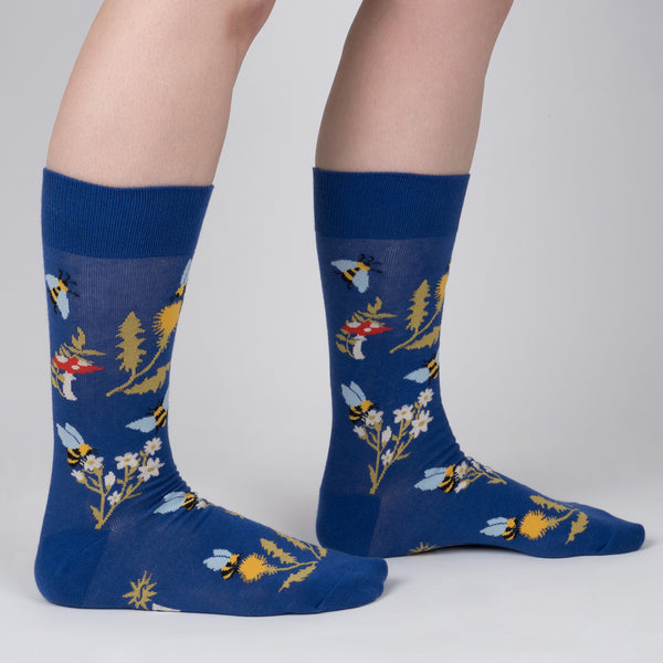 sock it to me Let It Bee Crew Socks