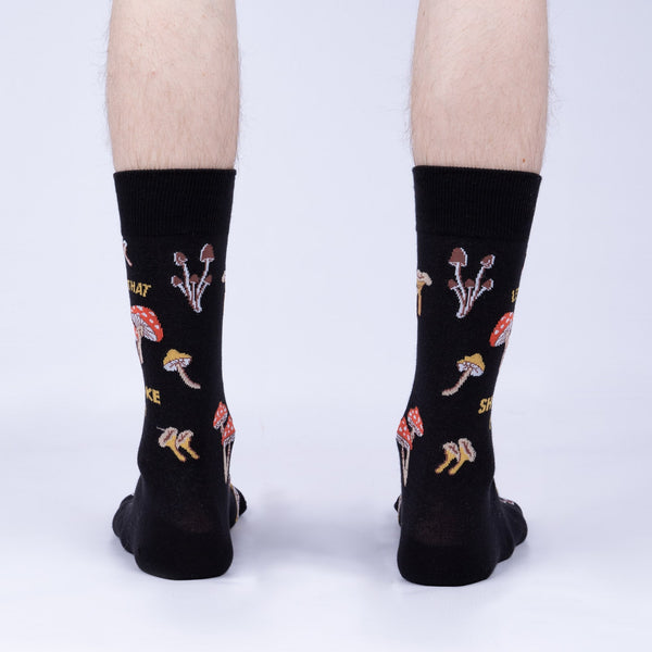 Sock It To Me Let That Shiitake Go Crew Socks