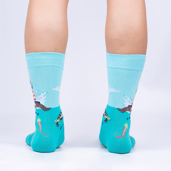 Sock It To Me Light Up My Life Crew Socks