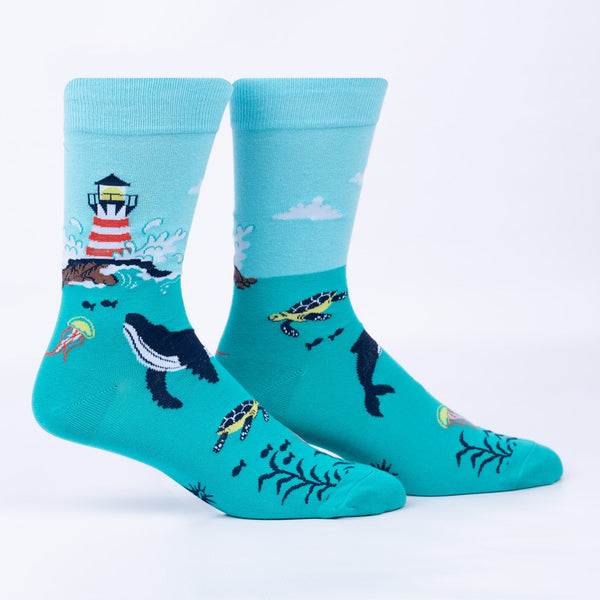 Sock It To Me Light Up My Life Crew Socks