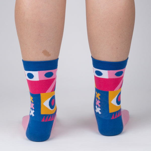 Sock It To Me Lisa's Quilt Crew Socks