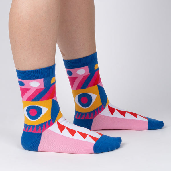 sock it to me Lisa's Quilt Crew Socks