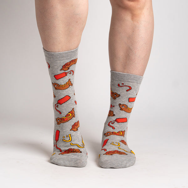 sock it to me Little Weenies Crew Socks