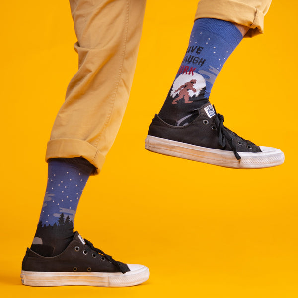 Sock It To Me Live Laugh Lurk Crew Socks