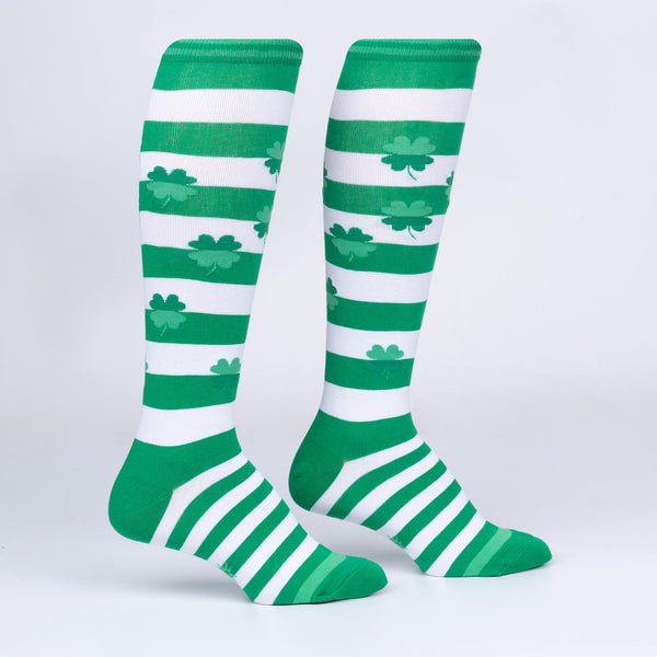 Sock It To Me Lucky You Knee High Socks