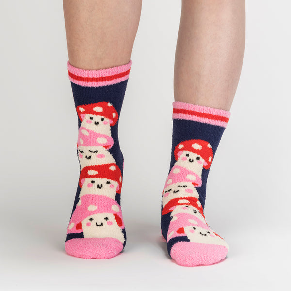 sock it to me Magic Mushrooms Slipper Socks