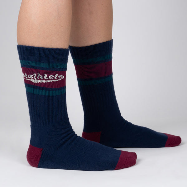 sock it to me Mathlete Ribbed Crew Socks