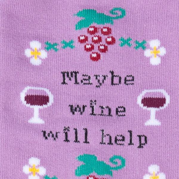 Sock It To Me Maybe Wine Will Help Crew Socks