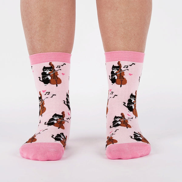 Sock It To Me Mewsic To My Ears Crew Socks