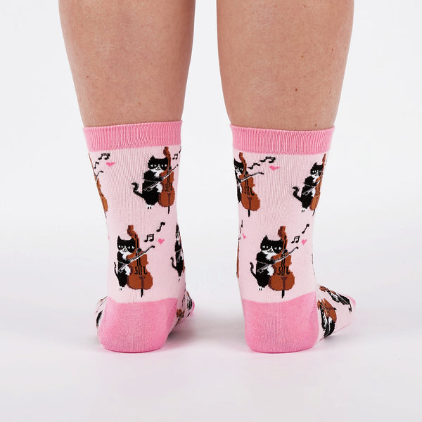 Sock It To Me Mewsic To My Ears Crew Socks