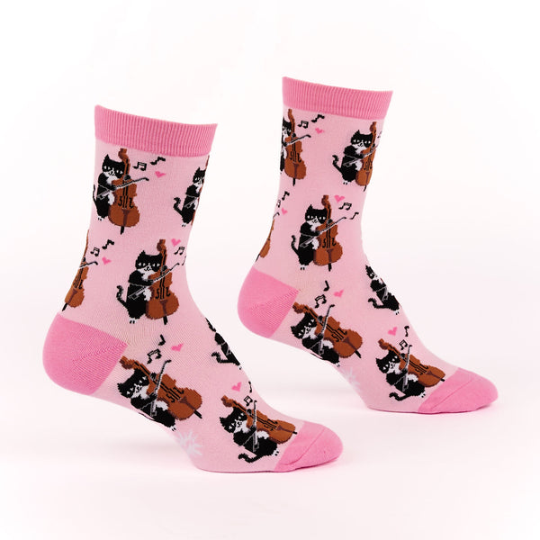 Sock It To Me Mewsic To My Ears Crew Socks