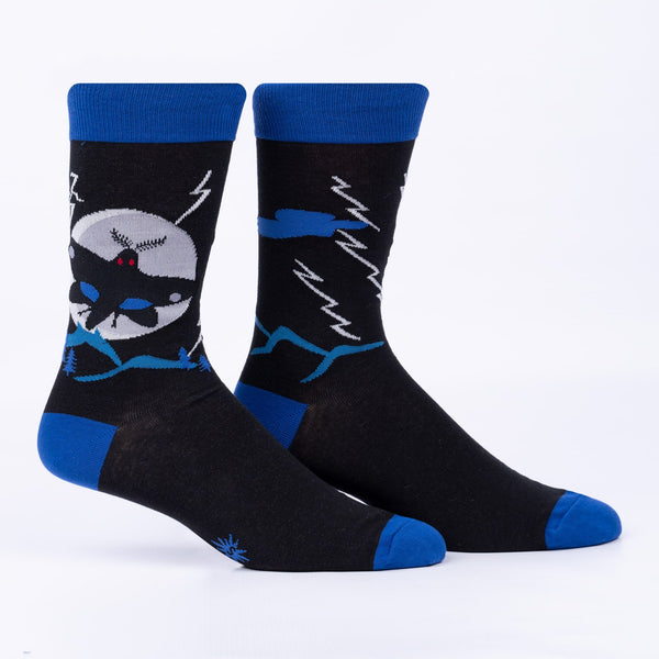 Sock It To Me Mothman Believes In You Crew Socks