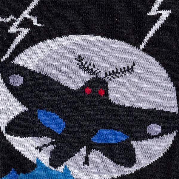Sock It To Me Mothman Believes In You Crew Socks
