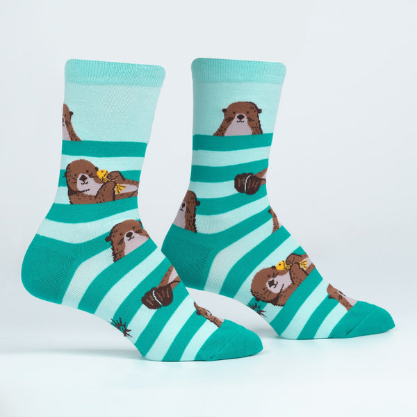 Sock It To Me My Otter Foot Crew Socks