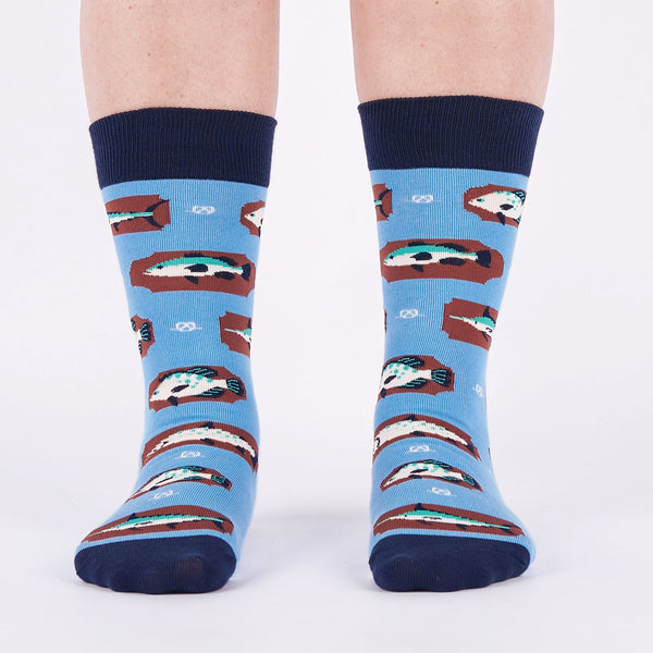 Sock It To Me Nice Bass Crew Socks