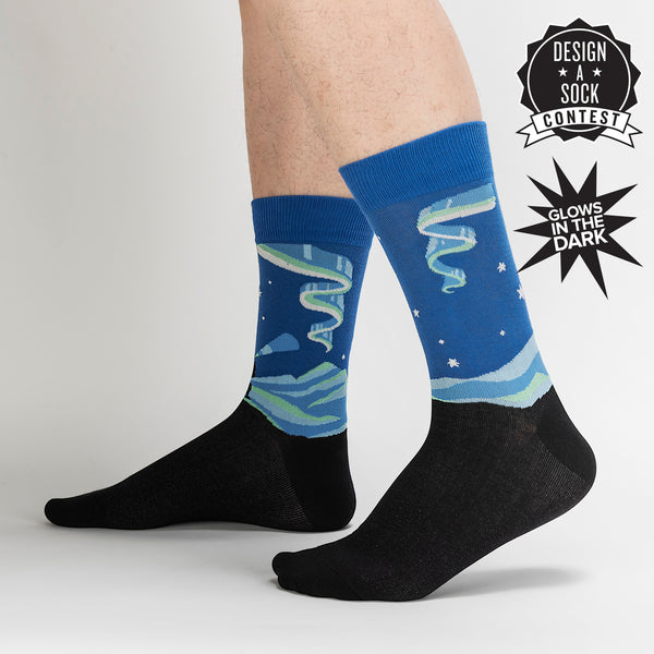 sock it to me Northern Lights Crew Socks