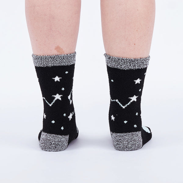 Sock It To Me Once In A Blue Moon Slipper Socks